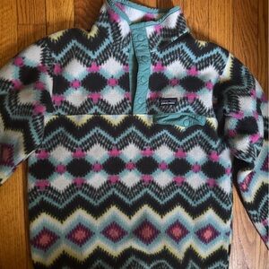 Patagonia Kids Zigzag Fleece Pullover